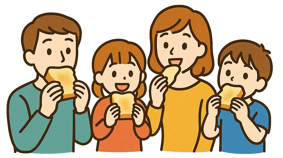 袋に入った食パン